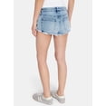 thumbnail image 3 of Madden NYC Women’s Frayed Denim Shorts, Sizes 00-18, 3 of 5