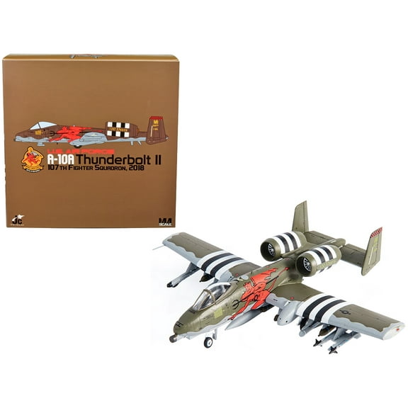 Fairchild Republic A-10A Thunderbolt II Aircraft "US Air Force 100th Anniversary Edition" (2018) 1/144 Diecast Model by JC Wings
