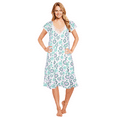 thumbnail image 3 of JEFFRICO Womens Nightgowns Sleepwear Soft Pajama Dress Nightshirts Plus Size, 3 of 6