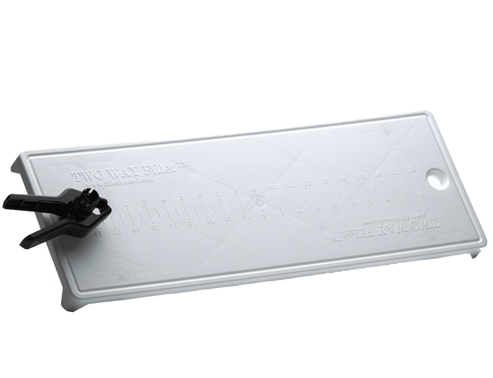 fish filleting board with clamp