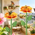 thumbnail image 4 of Roiihwy HummingBird Bird Feeder Baths for Outdoors Small Stick into Ground Cute Tray Feeders for Outdoor Garden Decoration Baths for Bird Lovers, 4 of 6
