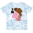 thumbnail image 3 of Inktastic 4th Birthday Cowgirl 4 Year Old Girls Toddler T-Shirt, 3 of 5