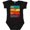AB-Black, variant on Inktastic DJ Eat Sleep DJ Repeat Music Boys or Girls Baby Bodysuit