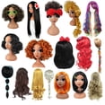 thumbnail image 2 of Encanto Isabella Mirabel Dolores Pepa niñas princesa accesorios para el cabello cabello Bruno Aladdine Frozen Elsa peluca Mermiad Cosplay pelucas Gao Jinjia LED, 2 of 2