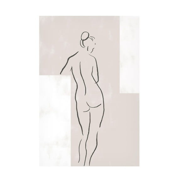 Canvas Wall Art - Pictufy Studio Ii 'Woman In Studio' Wall Art for Living Room, Bedroom, or Office Décor by Trademark Fine Art - 12 x 19 Inches