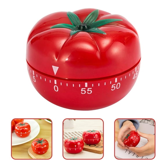 HAMPPLIES Mechanical Kitchen Timer Red Fruit Shaped 2.48x1.77x1.77in 1Pcs