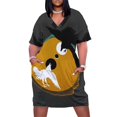 thumbnail image 1 of Duality-vestido holgado con bolsillo para mujer, vestido de graduación verano, 1 of 6
