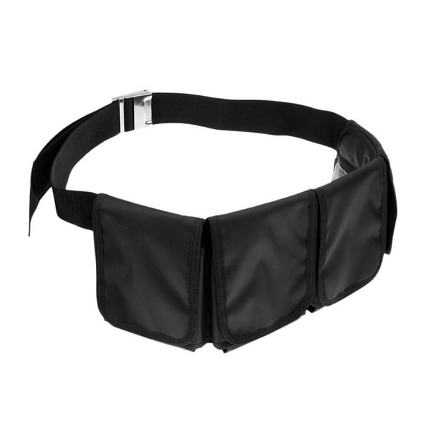Deluxe Scuba Diving Dive Snorkeling 3/4/5 Cinturón Correa de 4 bolsillos shamjiam Cinturón de peso