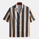thumbnail image 3 of Camisas Hombre Manga Corta Camisetas de verano de Camisas Top camisas Blouse Casual Short Sleeve Men Men Camisetas (Yellow, S), 3 of 3