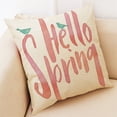 thumbnail image 1 of Fiudx Ofertas Del Día Funda De Cojín Para Decoración Del Hogar, Funda De Almohada Con Diseño De Primavera, 1 of 2