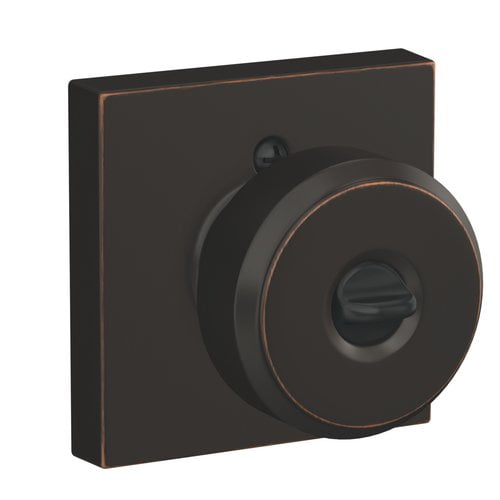 Schlage Bowery Keyed Entry Knob with Collins Trim ...