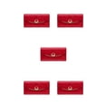 thumbnail image 3 of Cartera de cuero Sonducket para mujer portátil elegante gran capacidad con cremallera bolsillo para niñas, 3 of 3