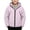 .Pink, variant on Boys Waterproof Ski Jacket Thick Winter Snow Coat with Pockets Solid Color Warm Outdoor Sporty Outerwear