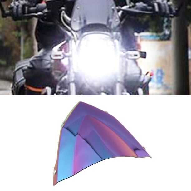 Deflectores de parabrisas delantero para accesorios de motocicleta negro Cola Deflectores de viento delanteros