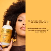 SheaMoisture Raw Shea Butter Deep Moisturizing Shampoo for Dry, Damaged or Transitioning Hair Raw Shea Butter with Argan Oil for a Healthy Glow ,13 Fl oz