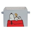 Lambs & Ivy Snoopy Foldable/Collapsible Storage Bin/Basket Organizer w/ Handles