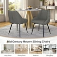 thumbnail image 7 of Clihome Fabric Soft Dining Chairs (Set of 2), 7 of 7