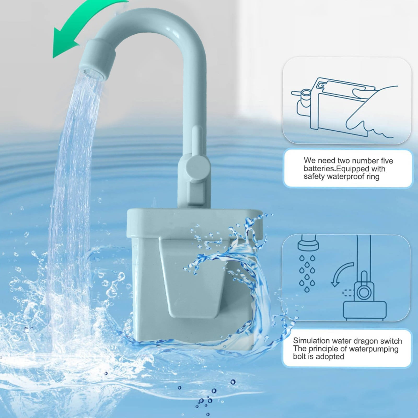 Accessoires De Remplacement De Robinet D'évier De Cuisine Pour Enfants, éviers De Jeu De Simulation Avec Robinet D'eau Courante, Accessoires De Cuisine De Jeu De Jouets