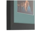 thumbnail image 5 of ArtToFrames Collage Photo Picture Frame with 1 - 8x14 and 2 - 5x7, 5x5" Openings, Framed in Black with Nile Green and Black Mats (CDM-3926-310), 5 of 8