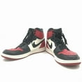 thumbnail image 1 of Men s N I-K-E A i r-Jor-dan 1 RETRO HIGH OG BRED TOE 555088 610 Sneakers 160 240112 k, 1 of 6