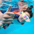 thumbnail image 5 of ZHAOCHENG Gafas de natación amarillas y azules para niños (4-12 años), gafas de natación impermeables y anti-UV para niños y niñas, máscara de natación para niños, incluidos tapones para los oídos., 5 of 5