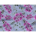 thumbnail image 5 of oneOone Rayon Fuschia Pink Fabric Florals Fabric For Sewing Printed Craft Fabric By The Yard 56 Inch Wide-W2K, 5 of 6