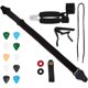 thumbnail image 5 of 1 juego de accesorios para guitarra, correa para guitarra, cejilla, correa para guitarra eléctrica con púas., 5 of 6