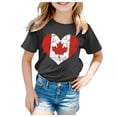 thumbnail image 1 of WEAIXIMIUNG Chemise à Manches Longues Rayée pour Enfants, T-Shirt à Manches Courtes pour Filles, Col Rond d'Été, Coupe Décontractée, Basique, 1 of 4