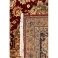 thumbnail image 7 of Pasargad Home Crown Jewel Agra 11' x 18' Hand-Knotted Lamb's Wool Red/Multi Rug - All Ages, Indoors, 7 of 7