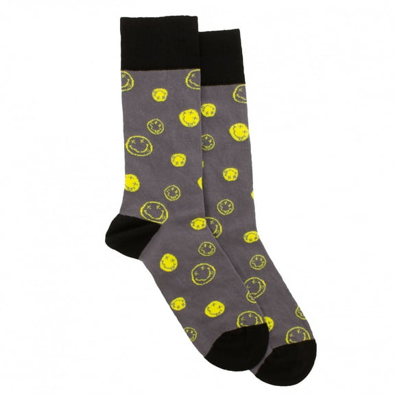 Nirvana - Mixed Happy Faces - Socks