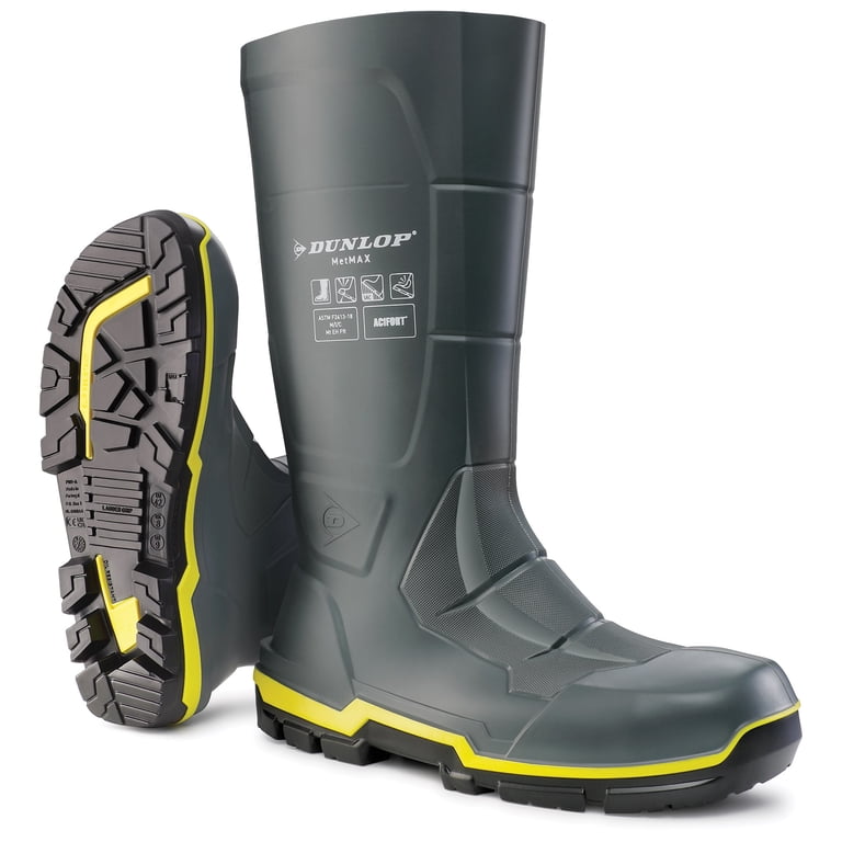 Size 12 Waterproof Boots Men Size 12 Black Nylon Lace-Up Winter Boots 9882-M120 - The  main image 3