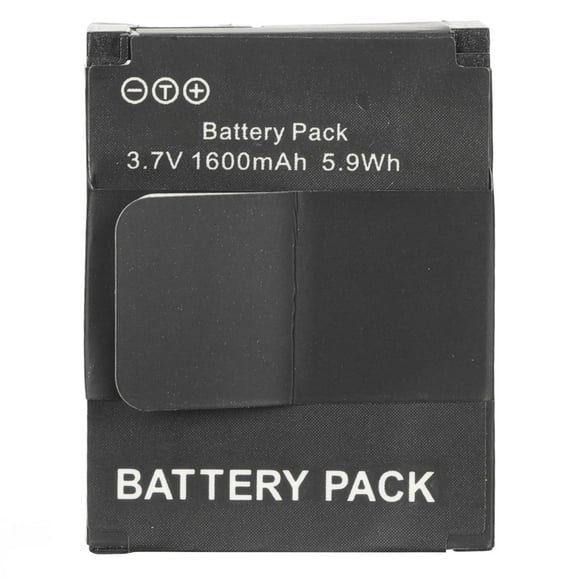 ZOUSSIQI Action Camera Battery 1600mAh Rechargeable Replacement Lithium Ion Battery for Sports Camera EL225#22735