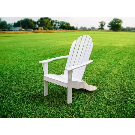 US Leisure Resin Adirondack Plastic Patio Furniture Chair ...