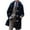 a01-Dark Blue, variant on JUUYY Men's Winter Pea Coat Casual Woolen Trench Coat Stand Collar Double Breasted Wool Jacket Warm Slim Fit Solid Color Office Trench Dark Blue XXL