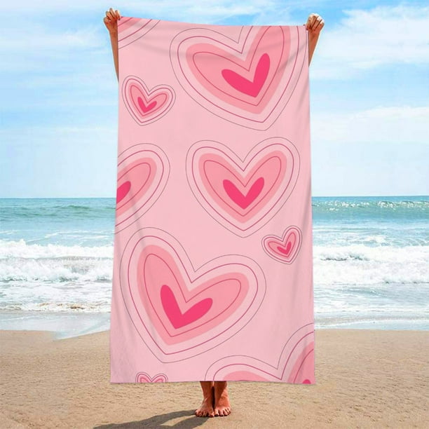 Xihbxyly Toalla de Playa de Microfibra de Moda, Toalla de Piscina Suave y Absorbente, Toalla de Baño Extragrande Resistente a La Arena, Diseño Ligero y Portátil, Multiusos, para Viajes y Camping, Tam