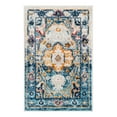 thumbnail image 3 of Unique Loom Madeline Vintage Collection Area Rug - Jackson (2' x 3' Rectangle Teal/Ivory), 3 of 7