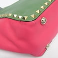 thumbnail image 4 of Pre-Owned Valentino Garavani Rock Studs Italian Pop Colors Women's Leather Shoulder Bag,Tote..., 4 of 19