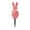 Pink, variant on Easter Bunny Flocked Decorations, Garden Stakes and Outdoor Spring Decor for Yards, Parties, and Easter Celebrations, Festive Bunny Themed Ornaments to Enhance Holiday Ambiance, 9.44x2.75x2.55in