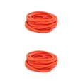 thumbnail image 3 of Bandas para el cabello Minnieouse 10 piezas Naranja accesorios de alta elasticidad, 3 of 5