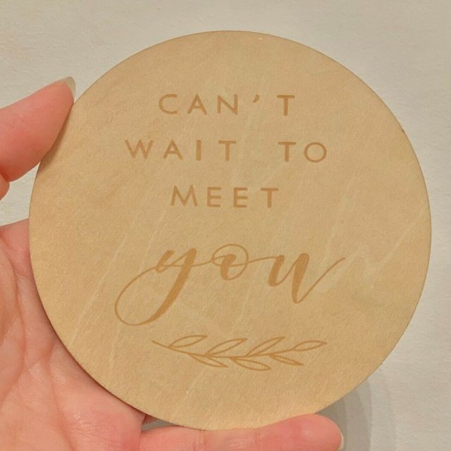 Placa de anuncio de bebé personalizada de madera, accesorio de foto para recién nacido, llegada de nacimiento, varios estilos disponibles