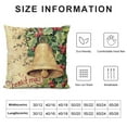 thumbnail image 5 of Hopyeer Merry Christmas Vintage Throw Pillow Covers Decorative Red with Retro Pillowcase Decor Sofa Chair "(MC-), 5 of 5