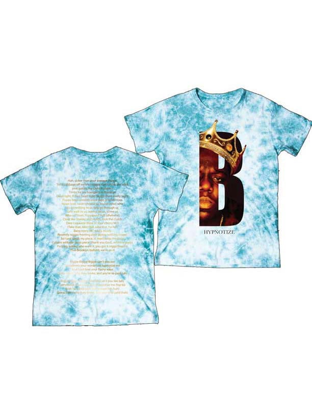 biggie lyrics t shirt