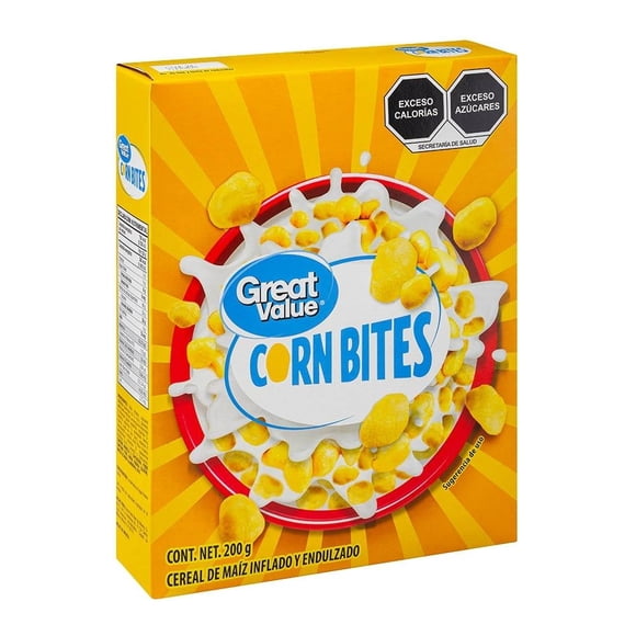 Cereal Great Value Corn Bites Endulzado 200 g