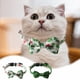 thumbnail image 1 of Collar para Gatos con Lazo y Cascabeles para Festivales Irlandeses, 1 of 6