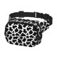thumbnail image 2 of Disketp Cow Print Black White Riñonera de Doble Capa, Bolsa de Cintura Ajustable para Viajes, Correr y Senderismo, Riñonera Ligera para Hombre y Mujer, 2 of 9