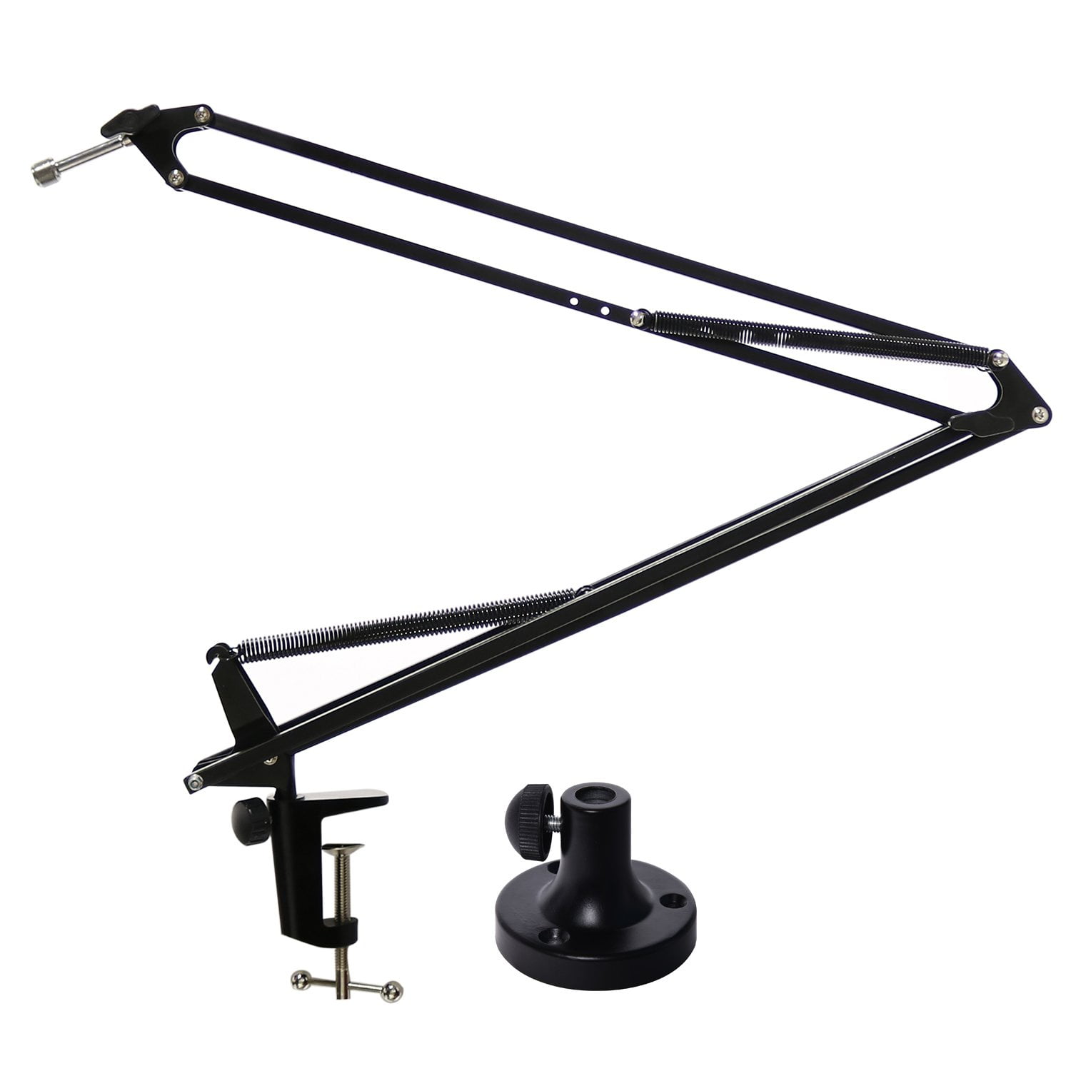 LyxPro Microphone Mount Clip Suspension Scissor Boom Arm Mic Stand