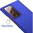 thumbnail image 4 of Case for Samsung Galaxy Note 20 Phone Case Protective Slim [Defend from Scratch/Slip/Drop/Fingerprint] Matte PC Hard Minimalistic Phone Cover for Samsung Galaxy Note 20-Blue, 4 of 6