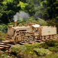 thumbnail image 2 of Rompecabezas 3D para adultos Oso de Fresa Kits de modelos de trenes de juguete de madera Electrónica, 2 of 4