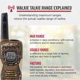 thumbnail image 2 of Walkie Talkies Cobra ACXT1035R FLT, resistentes al agua, 37 millas, 2 of 6