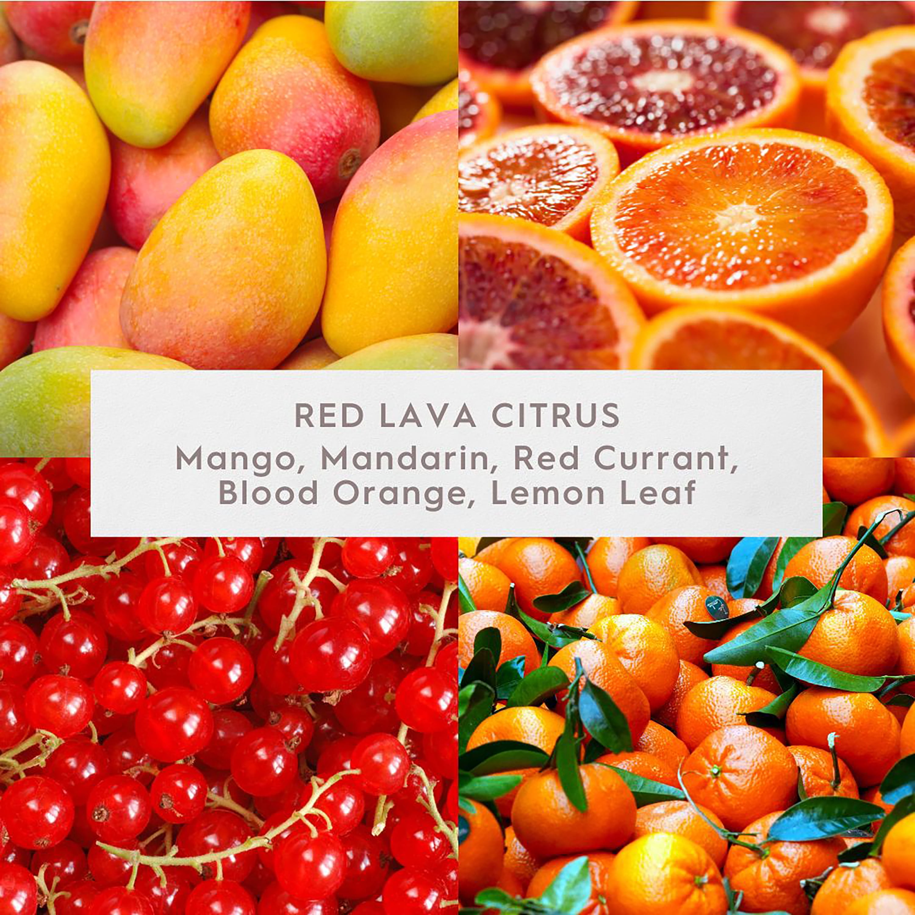 Better Homes & Gardens Red Lava Citrus Scented 4-Wick Large Oversized Jar Candle 80oz.
